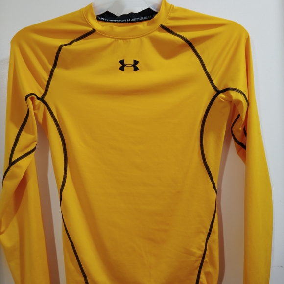 Under Armour Other - NWOT Under Armour Men's Yellow Long Sleeve Tee